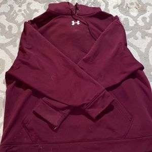 Burgundy Under Armour Hoodie